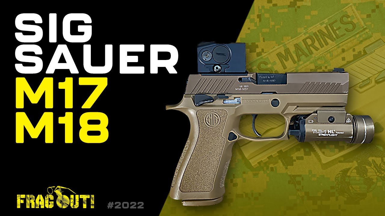SIG M17 i M18 - nowe pistolety US Army i USMC