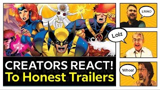 X-Men: TAS Creators React To Honest Trailers! Marvel Animated Series \& 1990s Fox Kids Cartoon