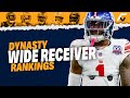 Dynasty WR Rankings | May 26th