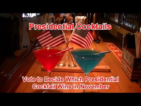 Presidential Cocktails Election Day Drinks Political Cocktails Vote on Winning Cocktail