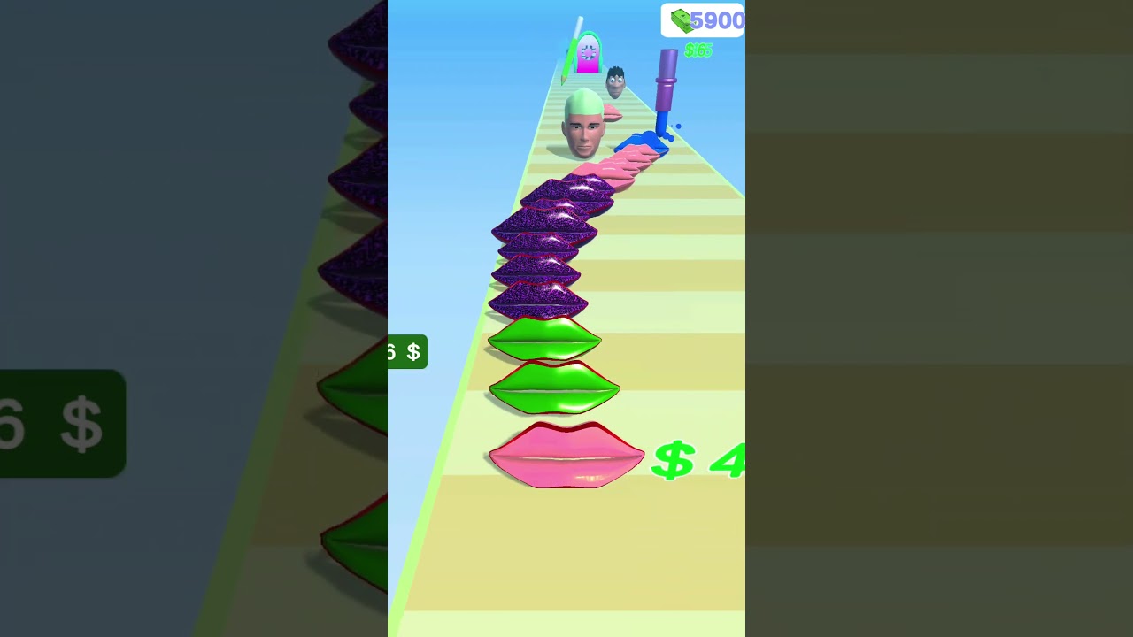 Lips Stick Run Master Game #41 