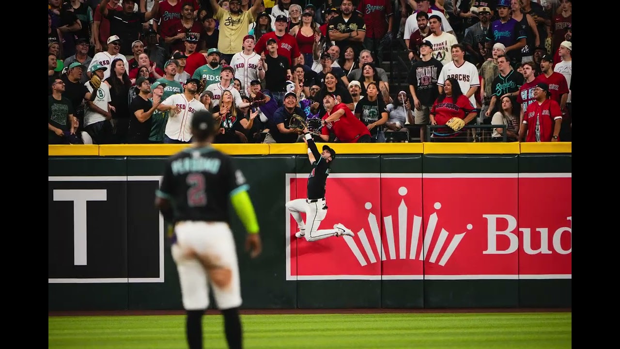 IMAGN Arizona Diamondbacks vs Redsox Blaze Alexander Catch GIF 1