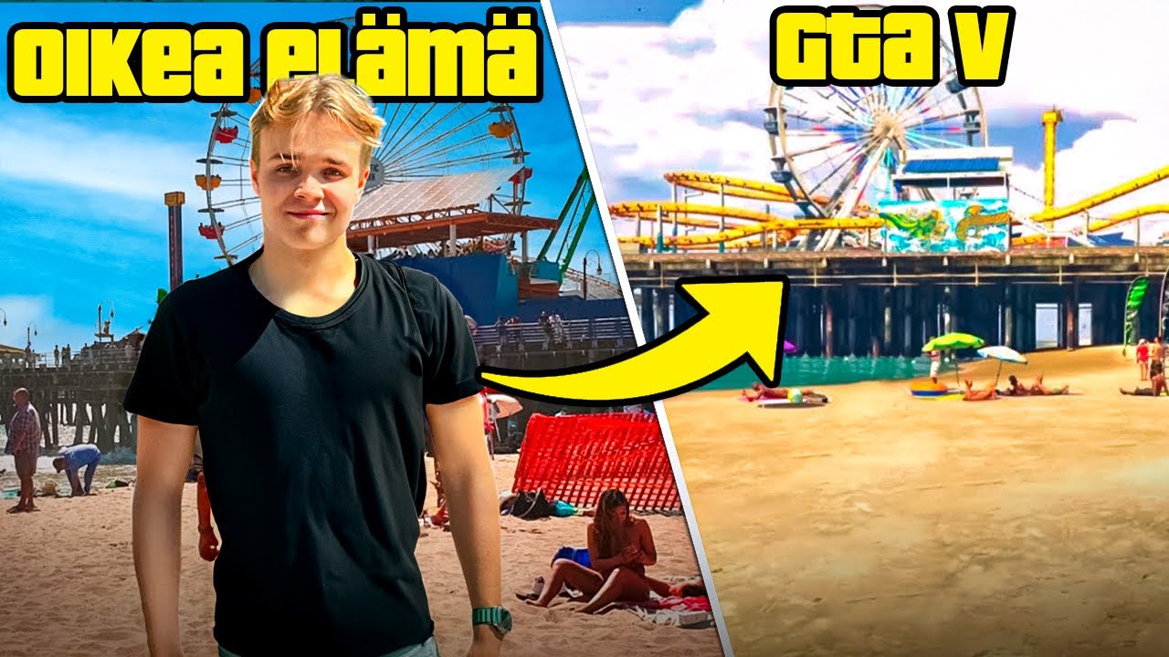 GTA V OIKEASSA ELÄMÄSSÄ!