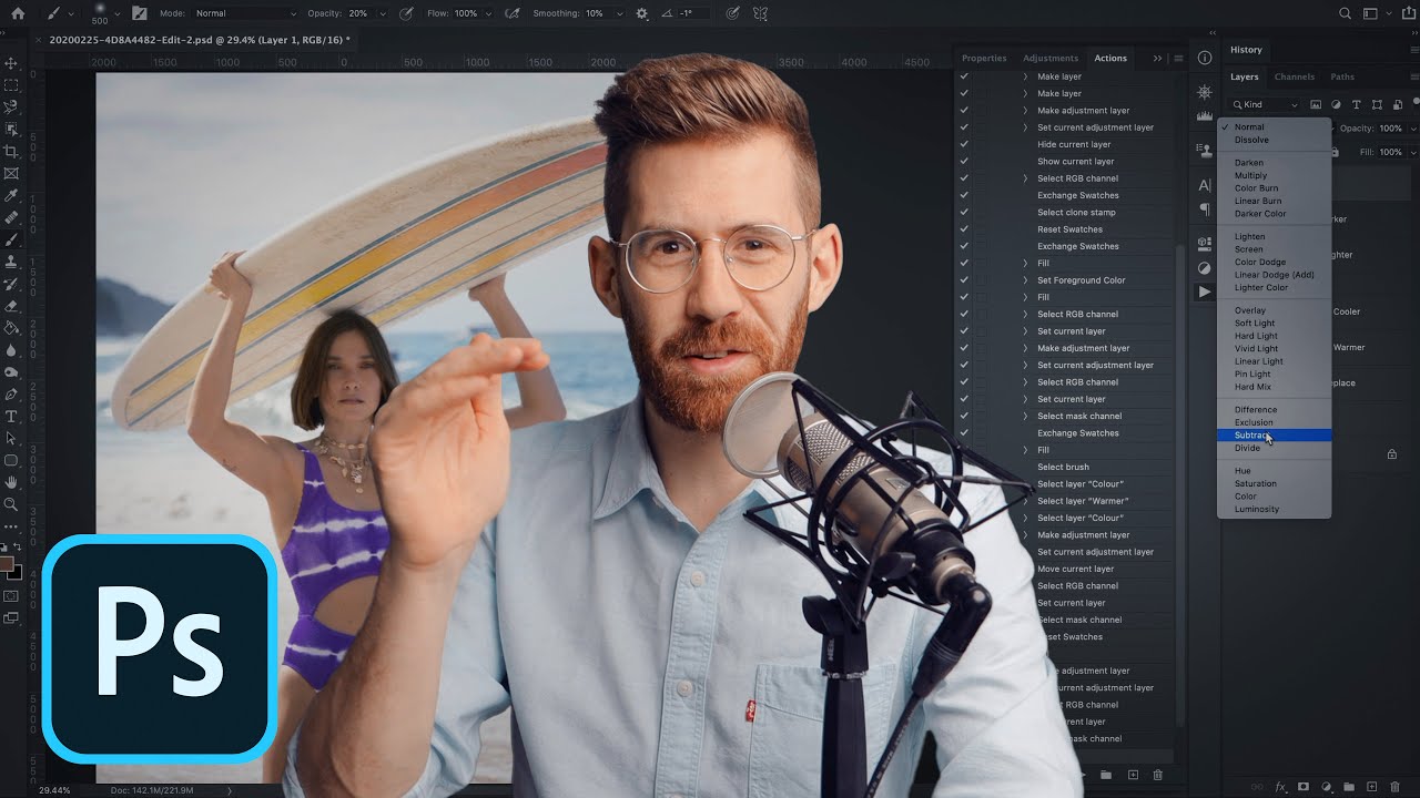 The Photoshop Action I Run on EVERY Photo
