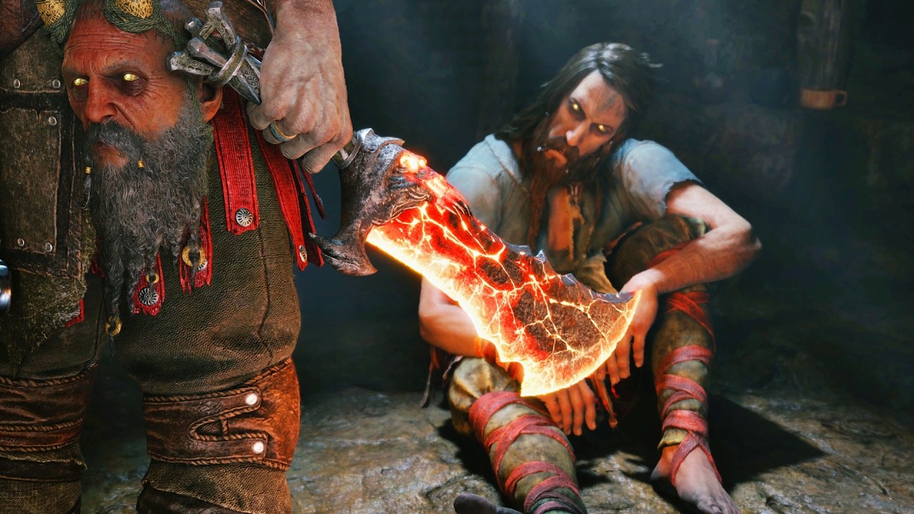 God of War Ragnarok- Quest For Tyr Brutal Combat & Full Walkthrough ( 4K 60FPS )