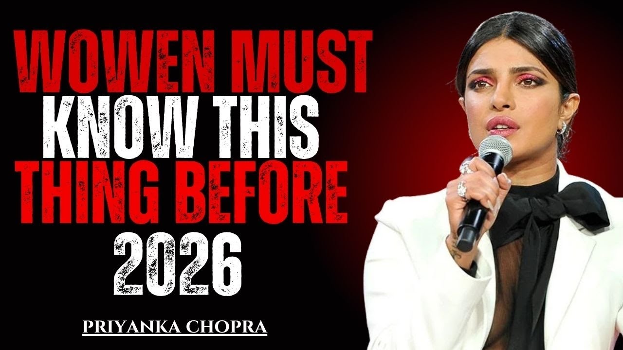 Every Woman Must Hear This Before 2026 | Priyanka Chopra Motivation