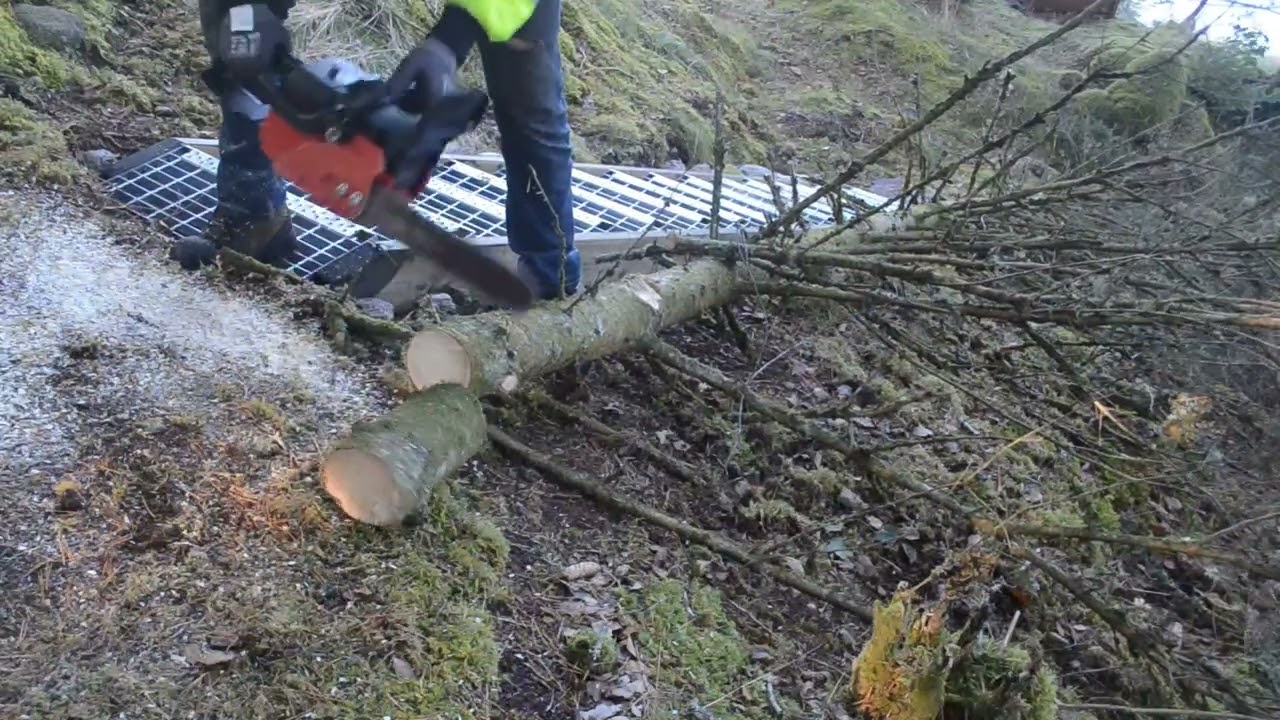 Jonsereds 420  Very light and high rpm saw  Working good 45 year old !