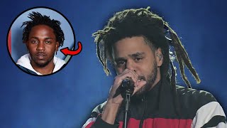 J Cole Apologizes to Kendrick Lamar