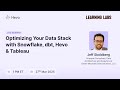Optimizing Your Data Stack with Snowflake, dbt, Hevo & Tableau