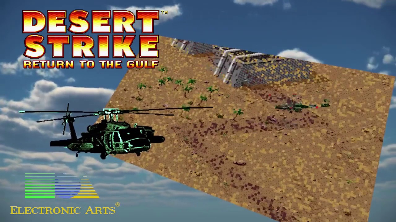 Jeu Sega Genesis Desert Strike – Version NTSC-U, Cartouche Et Boîte Bon état