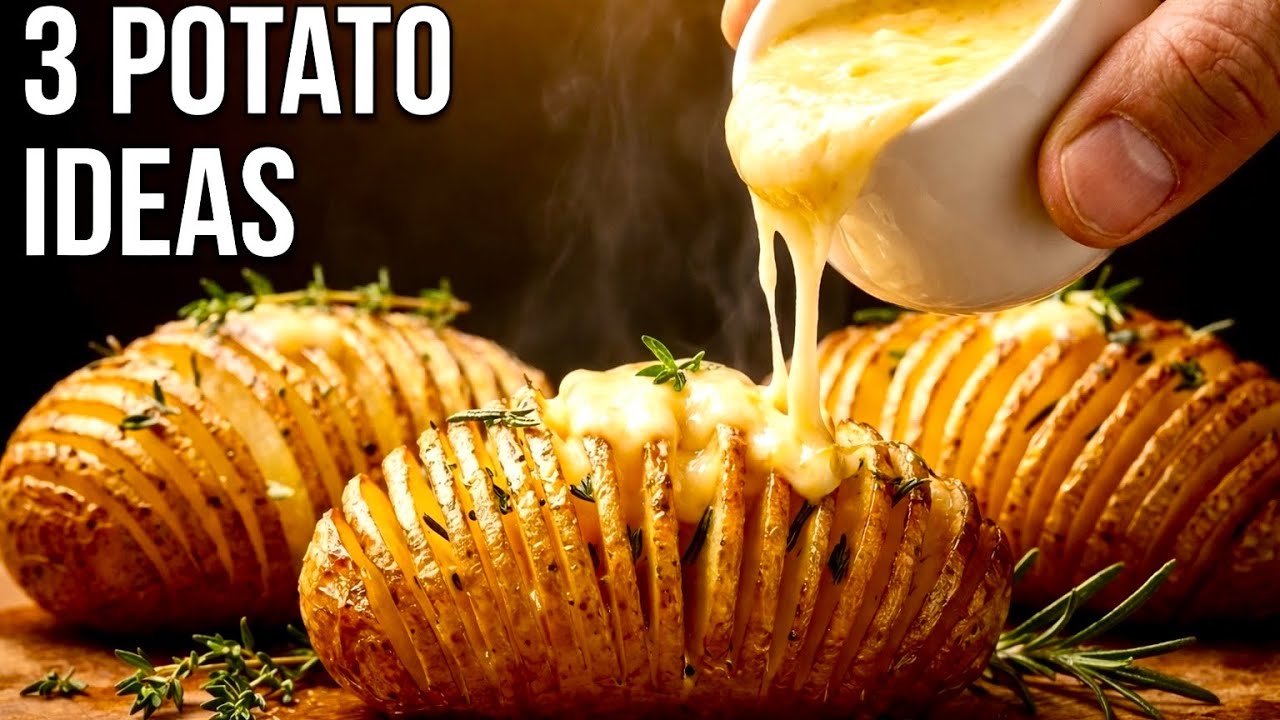 Я готовлю картошку вот так каждую неделю — 3 беспроигрышных рецепта! Главная коллекция картофеля!