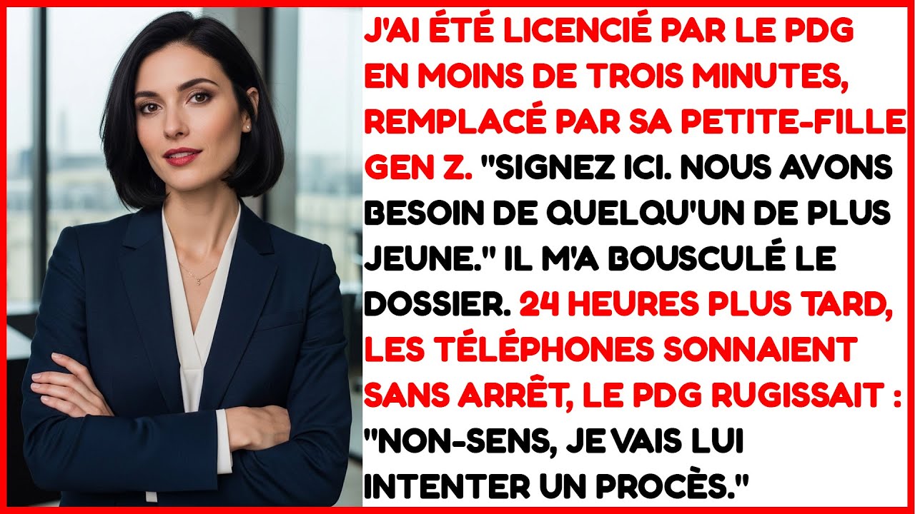 Remplacée par la nièce Gen Z du PDG, j'ai révoqué 42 brevets valant 1,1 Md$.