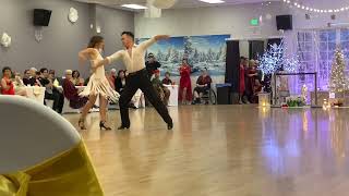 Arina And David Christmas Dance