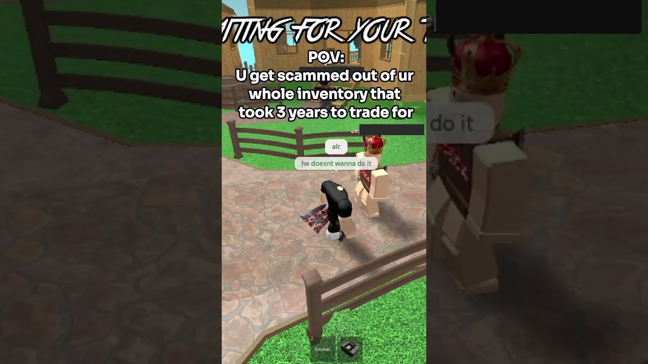 I Got Scammed In Mm2 