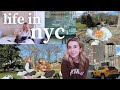 Nyc vlog a few days in my life crocheting in central park st patricks day sunny weekend vlog