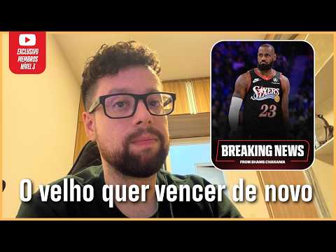 Lebron James no Sixers! Panela braba?