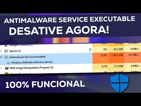 Vídeo: Posso encerrar o executável do serviço antimalware?