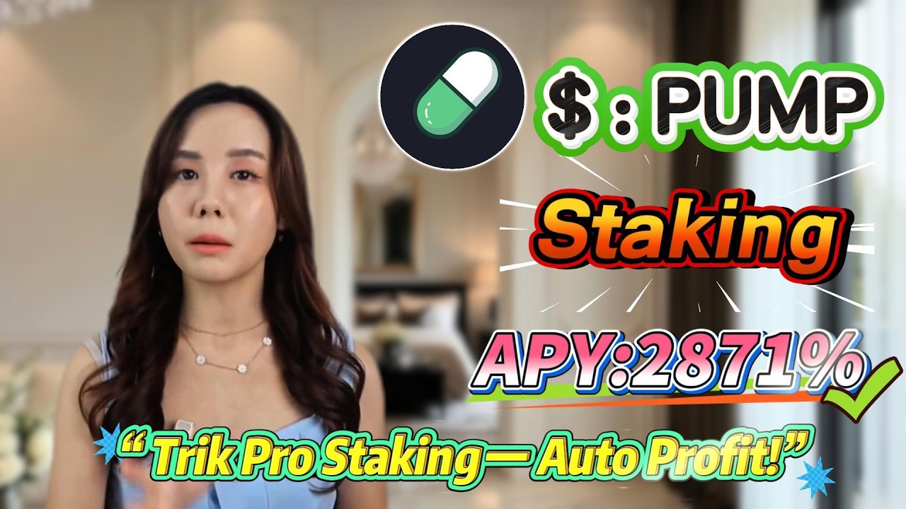 💎 Staking PUMP Solana solid banget! Reward 2870.83% APY!