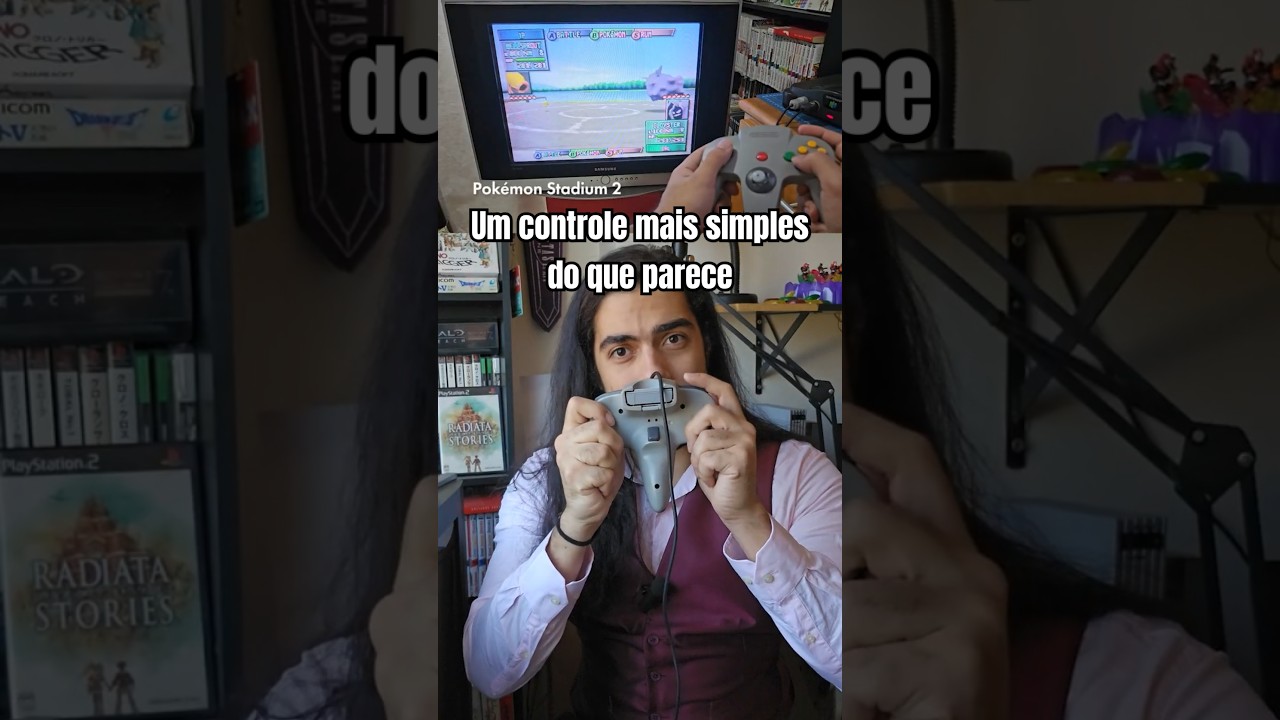 O controle do Nintendo 64 é mais simples do que muita gente imagina! 