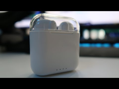 Onn Tws Bluetooth Wireless Headphones With Charging Case Unboxing Youtube