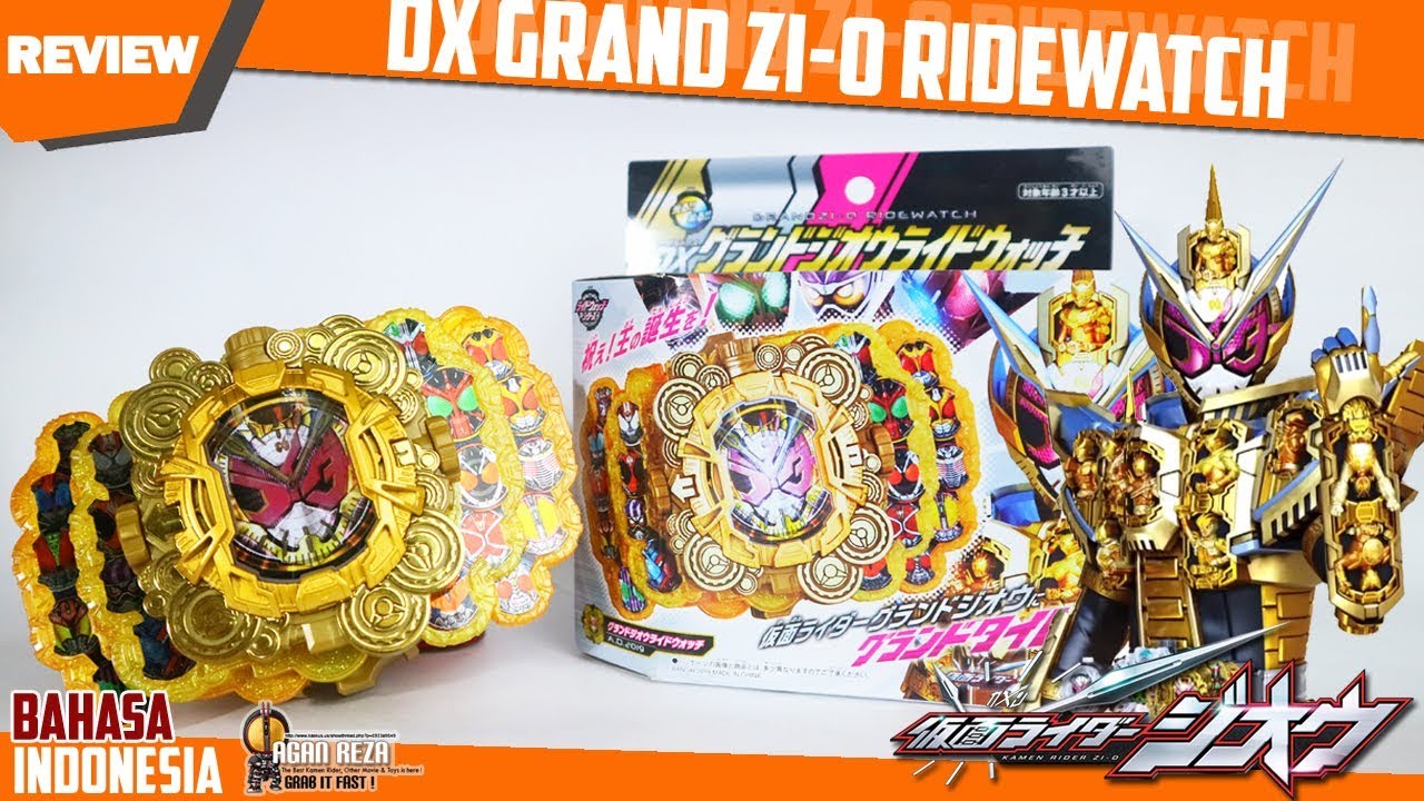Dx Review Dx Grand Zi O Ridewatch グランドジオウライドウォッチ Kamen Rider Zi O Bahasa Indonesia Youtube