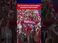 Ronaldo Fans Celebrate As CR7 Sets FIFA WC Record; Lisbon Arena Explodes | POR Vs UZB #shorts