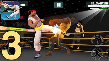 Yellow Belt All Fights - Tag Team Karate Fighting Games: PRO Kung Fu Master - Part 3