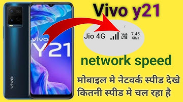vivo y21 network speed setting | vivo y21 me network speed show kaise kare | vivo y21 network speed