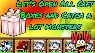 Bulu Monster X - Mas Island - Openning All Gift Boxes - Catching Lots of Monsters - Bulu Monster. screenshot 5