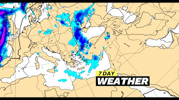 European Weather | ECMWF Model Precipitation December 25, 2025 l Rain Storms In Europe