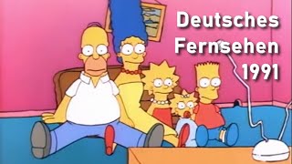 Fernsehen im Jahr 1991