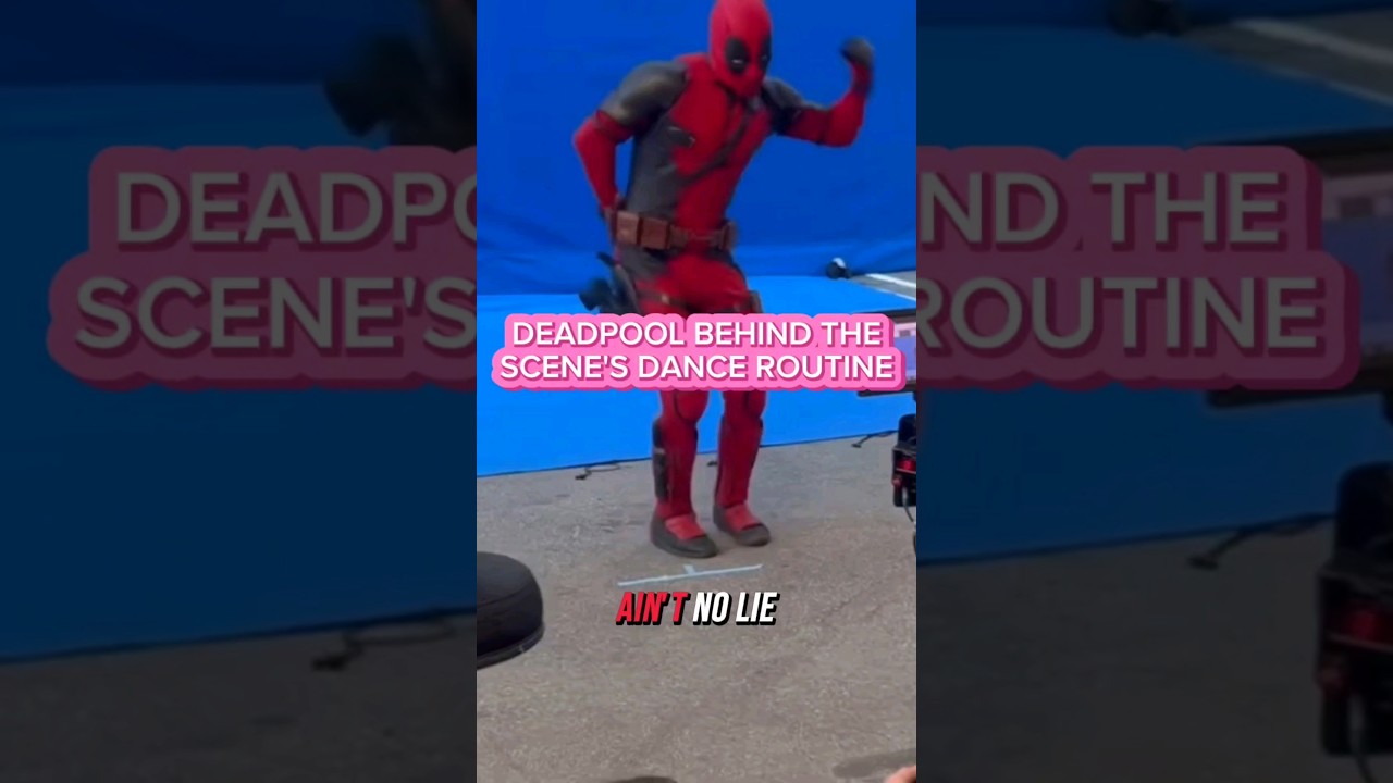 Deadpool Behind The Scene's Dance Routine 
