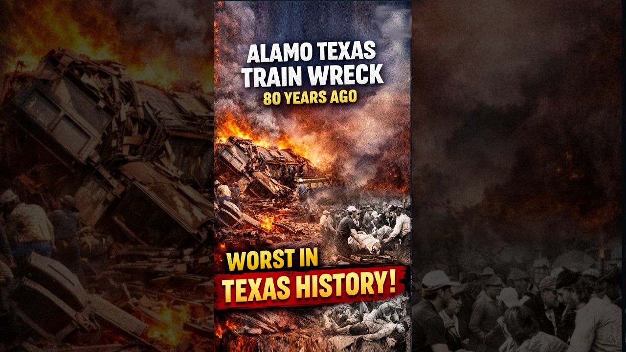 Железнодорожная катастрофа в Аламо, штат Техас | 80 лет назад &ndash; худшее событие в истории Техаса