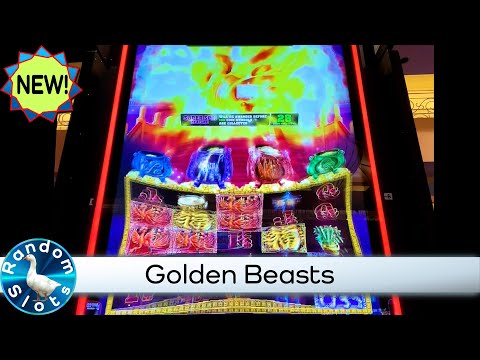 New⭐️Golden Beasts Brilliant Fortunes Slot Machine Feature