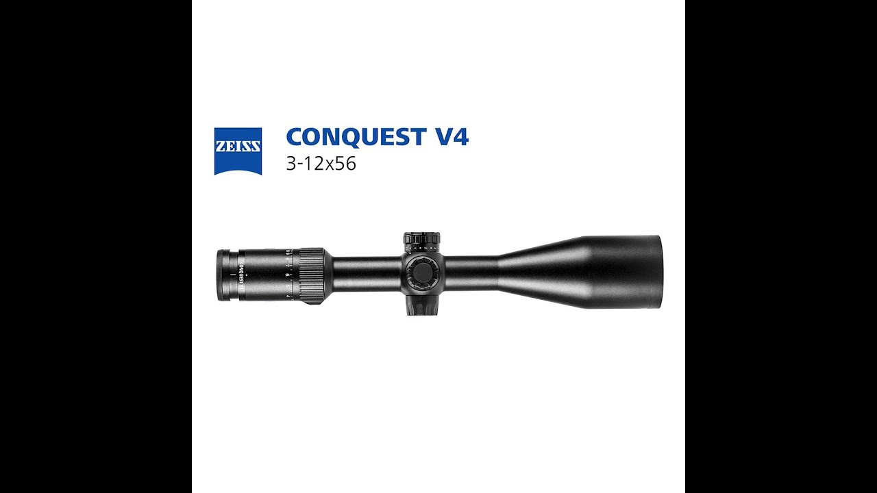 ZEISS Conquest V4 3-12x56 | In studio Video Overview - YouTube