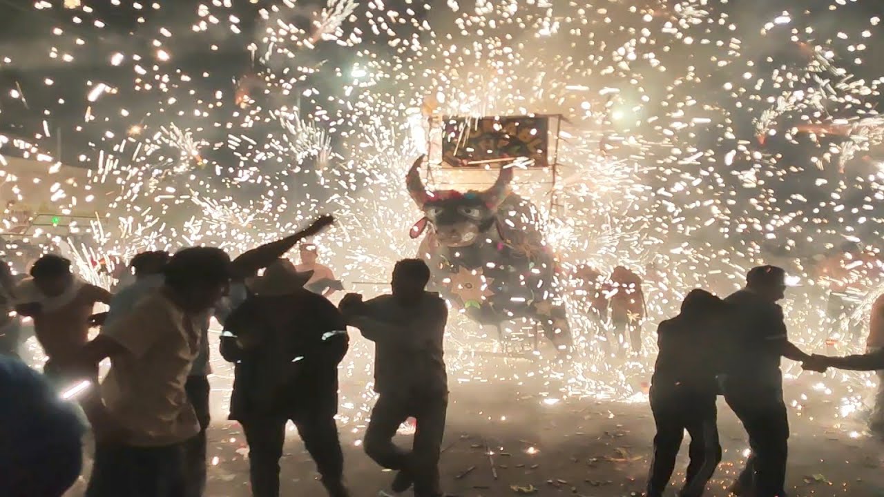 QUEMA DE TOROS PIROTECNICOS EN HONOR A SAN JUAN DE DIOS, TULTEPEC ESTADO DE MÉXICO 8/3/24 (2/3)