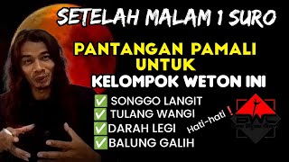 Pantangan❗Bulan Suro Untuk Weton Tulang Wangi #primbonjawa #ilmujawa #banyuwiguna BWCwetonpaweton