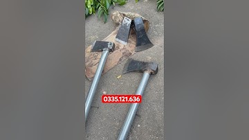 BÚA BỔ CỦI THÉP NHÍP CHUẨN SỊN BÚA CHỮ A VÀ BÚA LƯỠI LOE