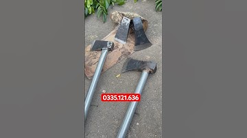 BÚA BỔ CỦI THÉP NHÍP CHUẨN SỊN BÚA CHỮ A VÀ BÚA LƯỠI LOE