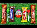 Satisfying Video | Unpacking Rainbow M&amp;M'S Containers with Color Candy ASMR