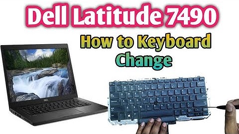 Dell Latitude 7490 Keyboard Replacement | How to Change Keyboard | Dell laptop Keyboard Change