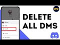How to Delete All Messages on Discord DMs ?