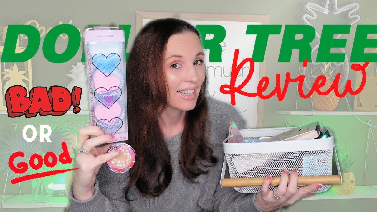 DOLLAR TREE REVIEW NEW FINDS GOOD OR BAD I HAVE THE ANSWERS YouTube