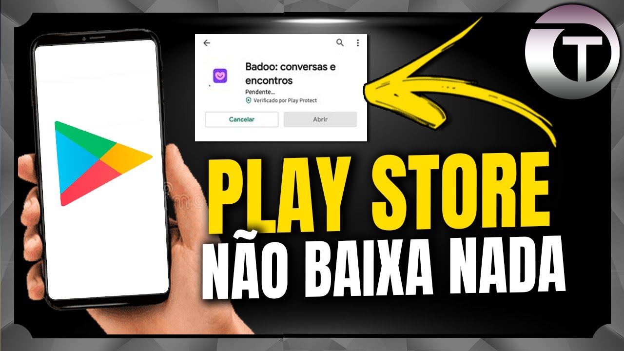 PLAY STORE NÃO BAIXA NADA ( COMO RESOLVER) - YouTube