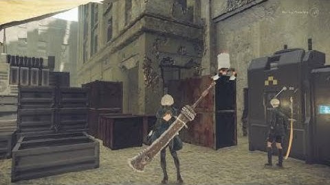 NieR:Automata part 3. Finally, the open world!