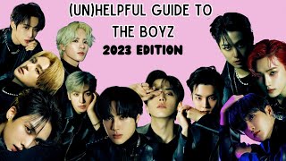 AN (UN)HELPFUL GUIDE TO THE BOYZ (2023)