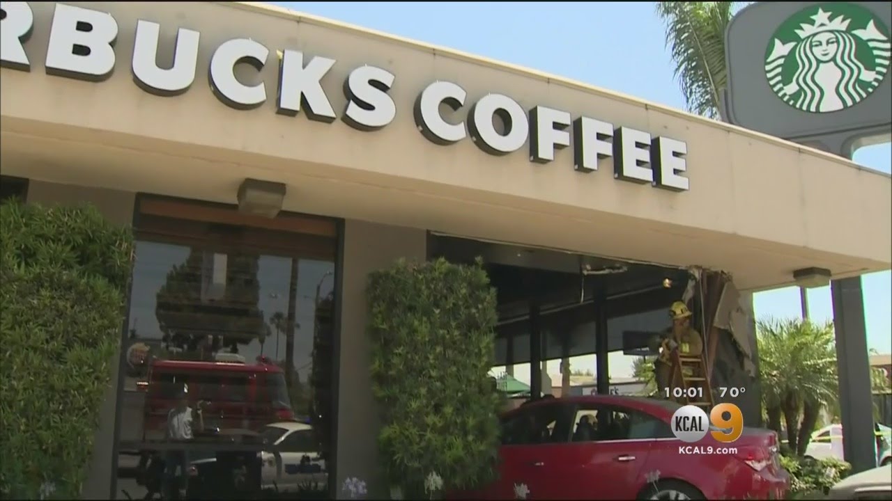 3 Hospitalized After Car Crashes Into Valley Glen Starbucks YouTube