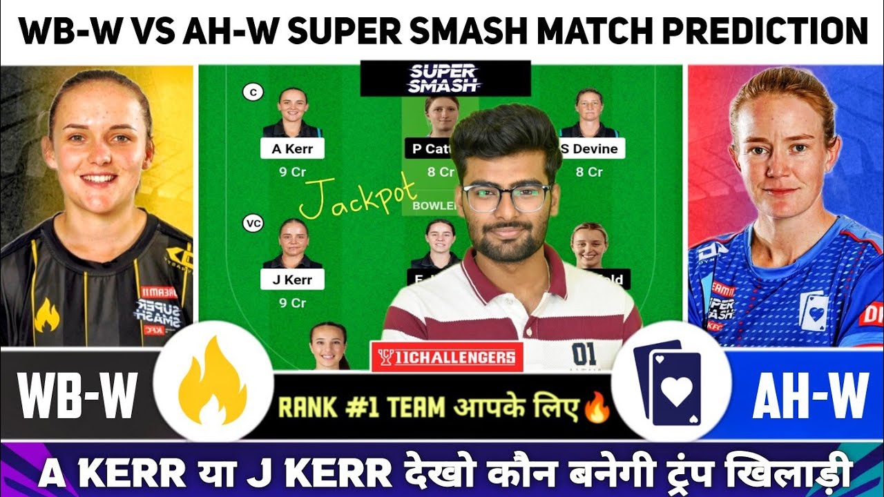 W Super Smash 2024-25; Wellington vs Auckland ; Statistical,Historical & Logical Analysis