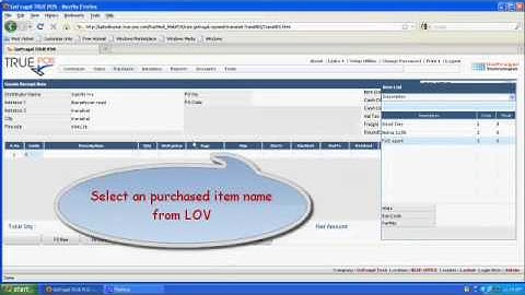 GoFrugal TruePOS -Tutorials - How to do GRN?
