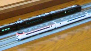 E655系、485系いろどり　並走　1